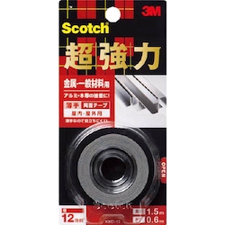 Scotch Extra-Strong Double Sided Tape, Metal / General Material-Use