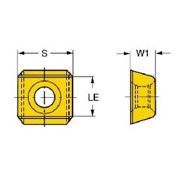 Insert For Auto Cylinder Boring Cutter R / L260.20