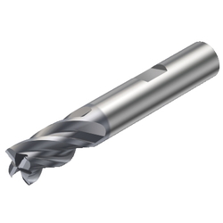 CoroMill Plura - General Purpose End Mill for Rough Finishing and Finish Machining 1P222-XB (Hardness 48 HRC or Less) 1P222-0400-XB-1630