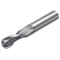 CoroMill Plura General-Purpose Carbide Ball End Mill, 1B230 (Hardness 48 HRC Or Less)