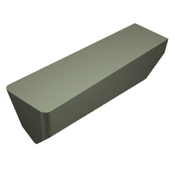 T-Max Ceramic Insert For Grooving And Profiling Heat-Resistant Alloy And High Hardness Material