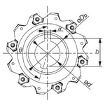 TungThinSlit ASV Disk-Type Side Cutter