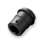 Hexagonal Socket for Impact Wrenches (Single Socket / Replaceable Type) 6AH-S