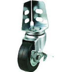 Angle Type Castors (Rubber Wheels) Flexible (with Stoppers)