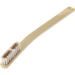 Hand-planted Bamboo Brush Curved Handle for Professionals Nylon / Brass Mix (NS Brush)