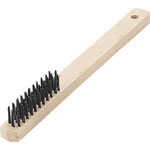Wooden handle 3-line brush