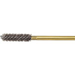 Spiral Brush (For Motorized Use / Shaft Diam. 6 mm / Stainless Steel)