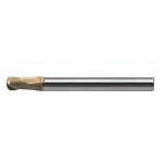 HB, HM Coated 2-Flute Ball (1 Flute for R0.05 φ6 Shank Only)