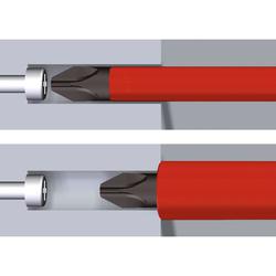 Wiha Torque screwdriver set TorqueVario®-S electric PlusMinus / Pozidriv variably adjustable torque limit