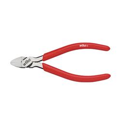 Wiha Plastic diagonal cutters Classic opening spring without bevelled edge