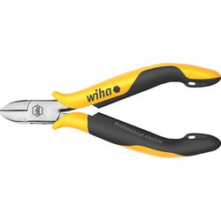 Wiha Professional ESD diagonal cutters wide, semi-rounded head bevelled edge