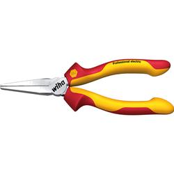 Wiha Long flat-nose pliers Professional electric blister pack