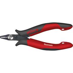 Wiha Oblique end cutting nippers Electronic wide, pointed head without bevelled edge