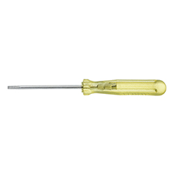 Pocket Screwdriver, Slotted Transparent-Yellow