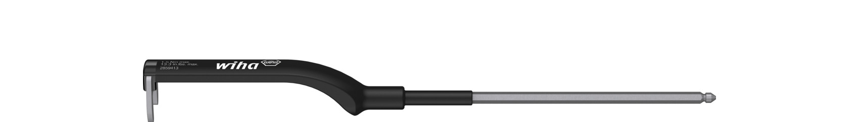 Cable Key for Circular Plug Connector, Hexagon Head for Torque Screwdriver with Long Handle