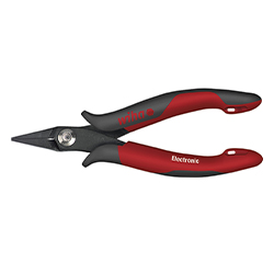 Electronic Needle-Nose Pliers, Narrow, Short Head, Straight Form