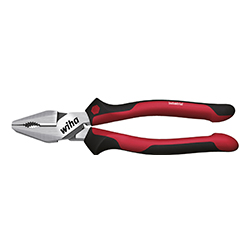 High-Leverage Combination Pliers, Industrial, with DynamicJoint® and OptiGrip, with Extra Long Cutting Edge