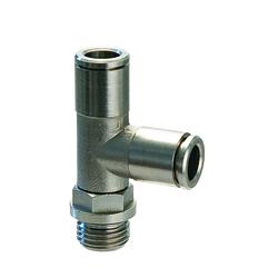 Nickel-plated brass push-in fittings