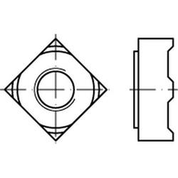 DIN 928 Square weld nuts