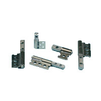 Flat spring hinges / bidirectional / spring steel / ST0xxAx / ACCURATE