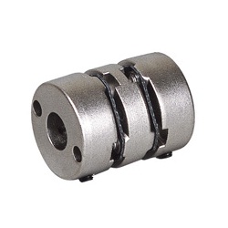 Servo couplings / grub screw clamping, hub clamping / 2 discs: steel, PA, CFRP / body: aluminium / ML, MLC / ADVANCED ML40P-12-18