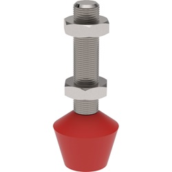 215208-M | Clamp Accessories - Flat-Tip Bonded Neoprene Spindle