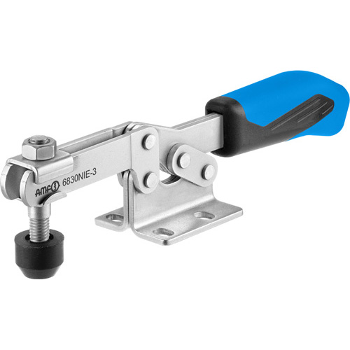 Horizontal Toggle Clamp  with Blue Handle, 6830NIE