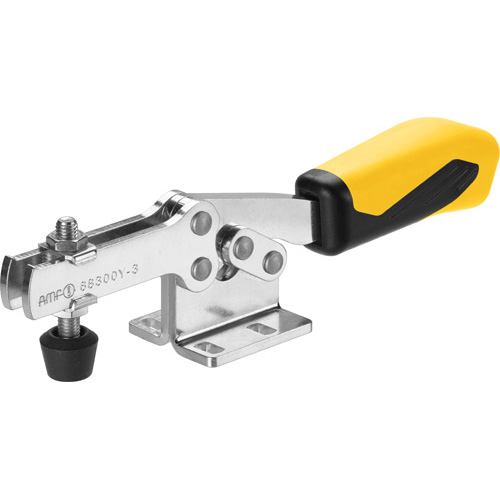 Horizontal Toggle Clamp Plus with Yellow Handle, 68300Y