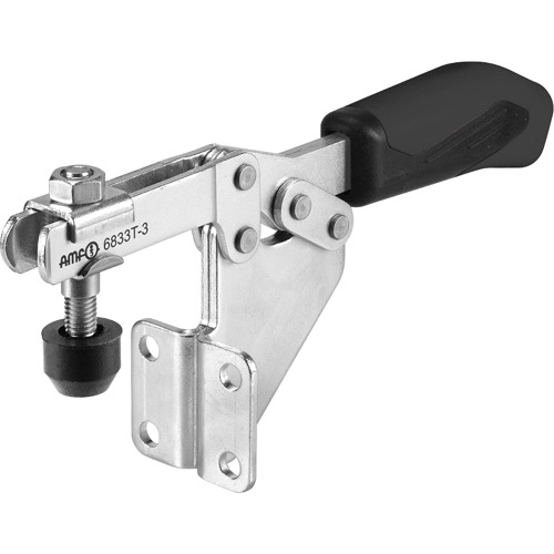 Horizontal Toggle Clamp with Black Handle, 6833T