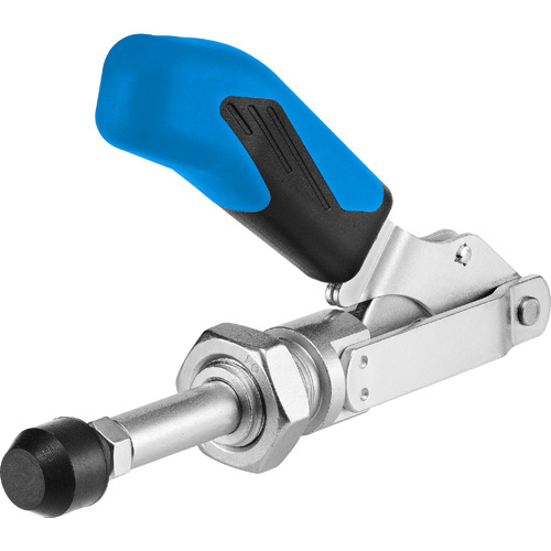 Push-Pull Type Toggle Clamp with Blue Handle, 6840E