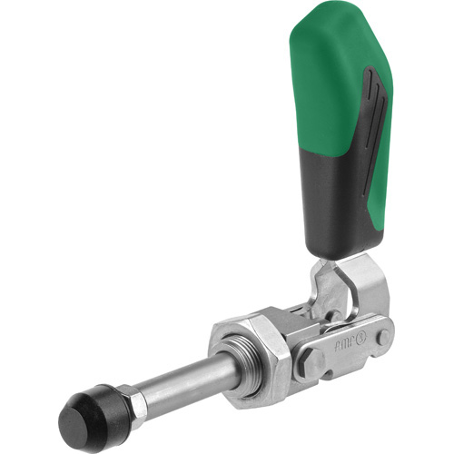 Push-Pull Type Toggle Clamp with Green Handle, 6844NIG