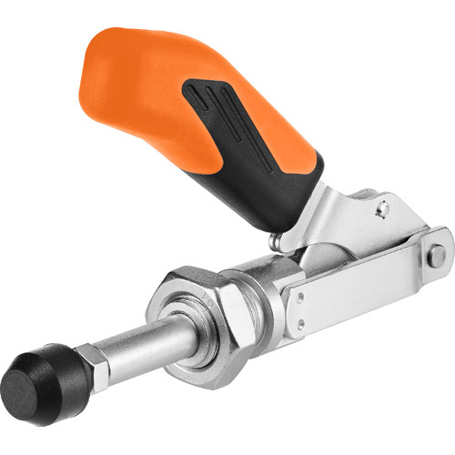 Push-Pull Type Toggle Clamp with Orange Handle, 6840J 557392