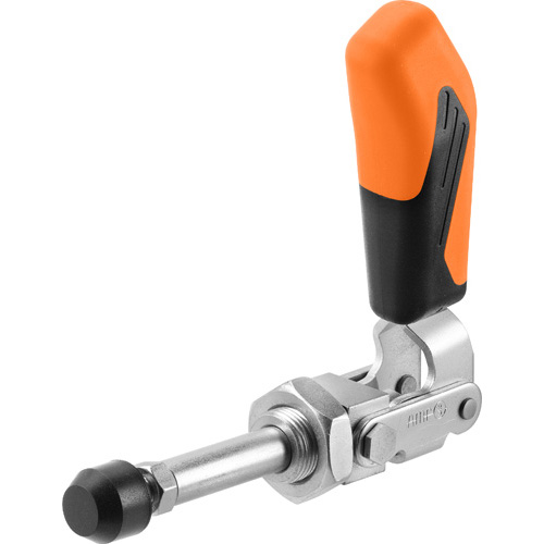 Push-Pull Type Toggle Clamp with Orange Handle, 6844J 557397