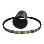 Timing belts / S4.5M / rubber / glass fibre / BANDO 