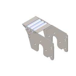 Adjustable end module suitable for deflection pulley and head drive - 85