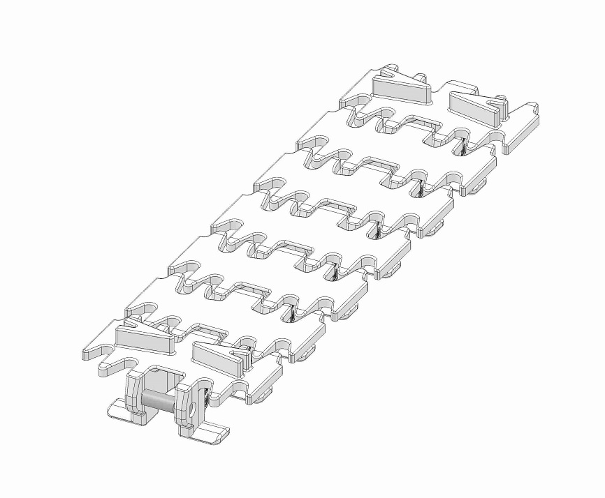 Cleated Chain H10-MA - 55