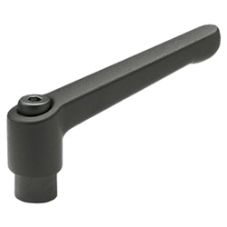 Adjustable hand levers, Zinc die casting, bushing steel 300-45-B5-OS