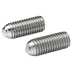 Ball point screws, Stainless Steel 605-M16-50-BN