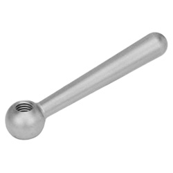 Clamping levers, Stainless Steel