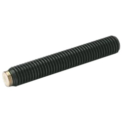Grub screws with Brass / Plastic pivot, Steel 913.3-M10-16-KU