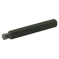 Grub screws with thrust point, blackened 6332-M16-75-SKN