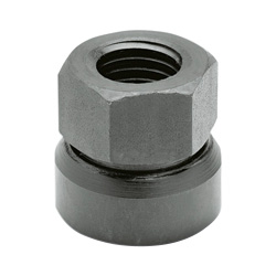Hexagon nuts with ball socket