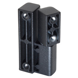 Corner hinges, plug-in / internal thread / Zinc / GN 161.2 / GANTER 161.2-32-63-L-SR