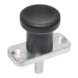 Indexing plungers, with rest position, Plunger Stainless Steel 608.6-8-8