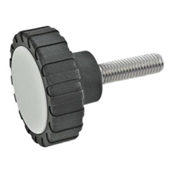 Knurled screws, Plastic