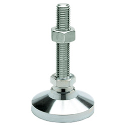 Levelling feet with threaded stud, Steel 343.2-32-M12-100-OS