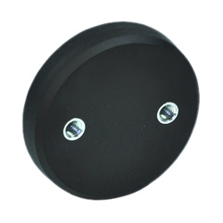 Retaining magnets, with 2 female thread, with rubber jacket 51.6-ND-57-36-M6