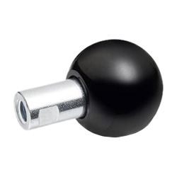 Revolving ball knobs, Plastic