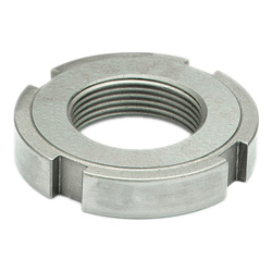 Slotted locknuts, Stainless Steel