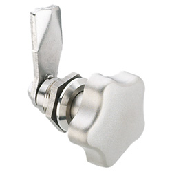 Stainless Steel-Latches, Operation with operating elements 115-HGN-30-NI